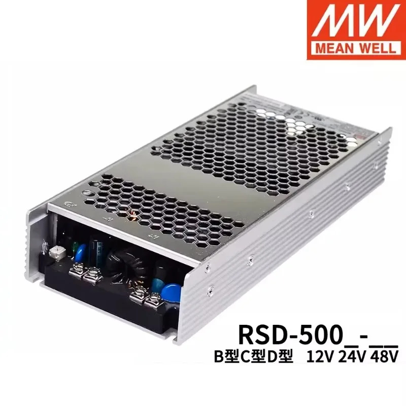 MEAN WELL RSD-500 RSD-500B/C/D 12V 24V 48V 500W EnclosedType 신뢰할 수 철도 DC-DC 컨버터