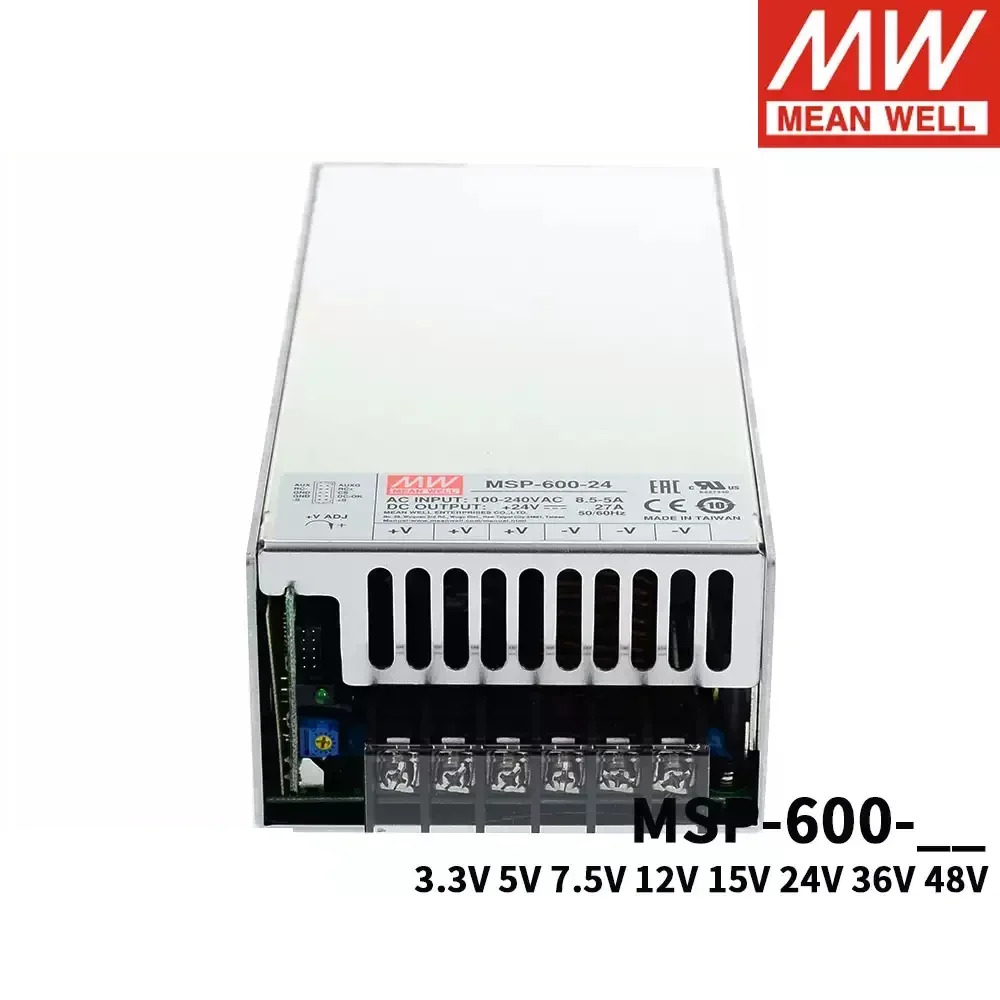MEAN WELL MSP-600 MSP-600-12 12V 53A 600W 단일 출력 스위칭 전원공급장치