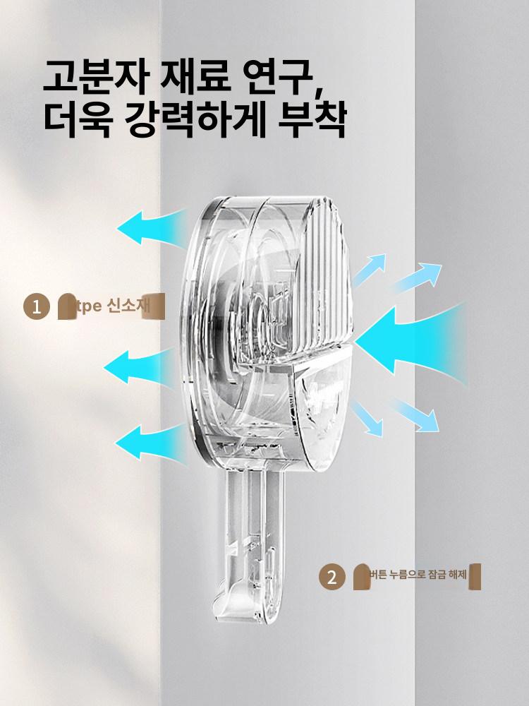 부착형 건조대 보관 의류 건조 주방 행거 스테인레스 설겆이 컵 수저 선반 - 상세 이미지 3