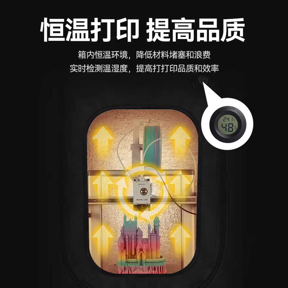 3D프린터 챔버 차폐 정화 포트 장치 배출 벤트 풀 - 상세 이미지 2