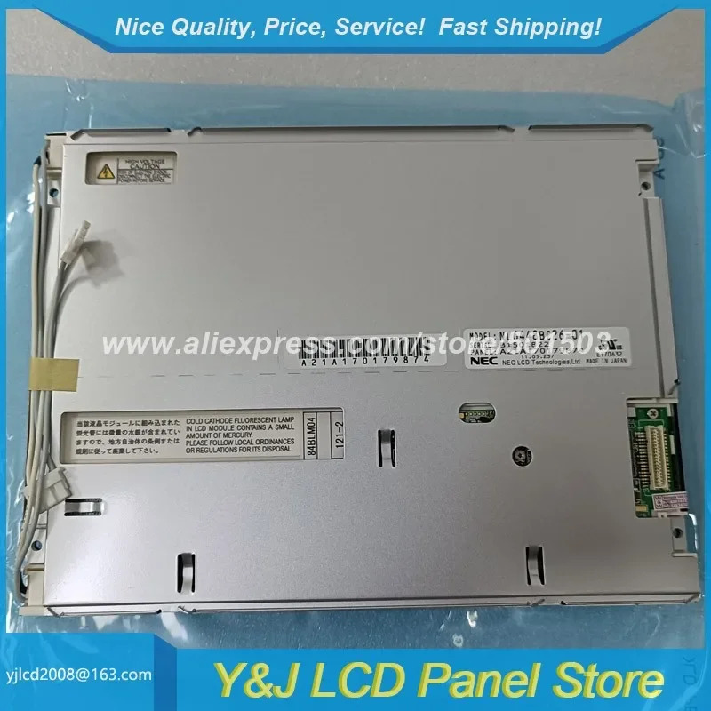 NL6448BC26-01 NL6448BC26-01F TFT-LCD 스크린 패널 8.4 인치 640x480