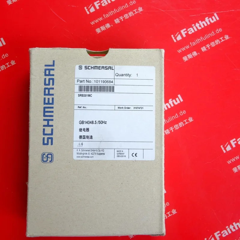 SCHMERSAL 보안 모니터링 모듈 SRB301MC-24V 101190684