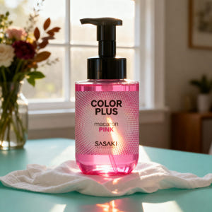 사사키 마카롱 보색 염색 컬러 샴푸 핑크 300ml 솔직 후기 | 피부 타입별 분석 - 상품 이미지 3