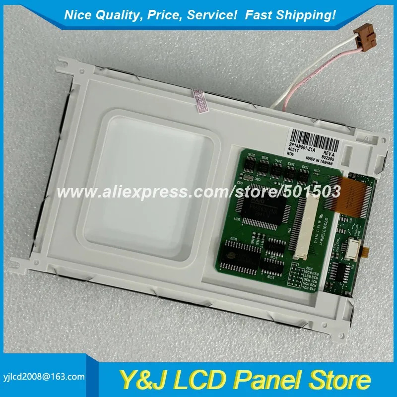 SP14N001-Z1A SP14N001-ZZA 터치 스크린 LCD 디스플레이 5.1 인치 240x128