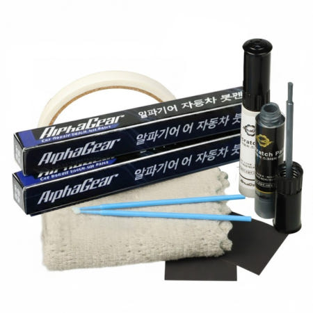 USS 일렉트리쉐도우 붓펜 셀프도색 카페인트 아반떼