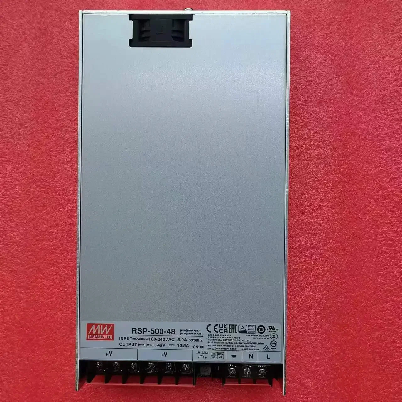 MEAN WELL RSP-500 RSP-500-48 48V 10.5A 500W 단일 출력 전원공급장치