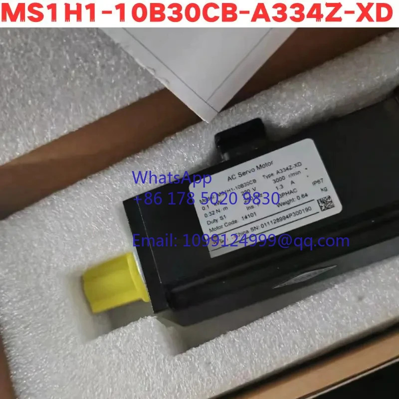 서보모터 MS1H1-10B30CB-A334Z-XD 원본