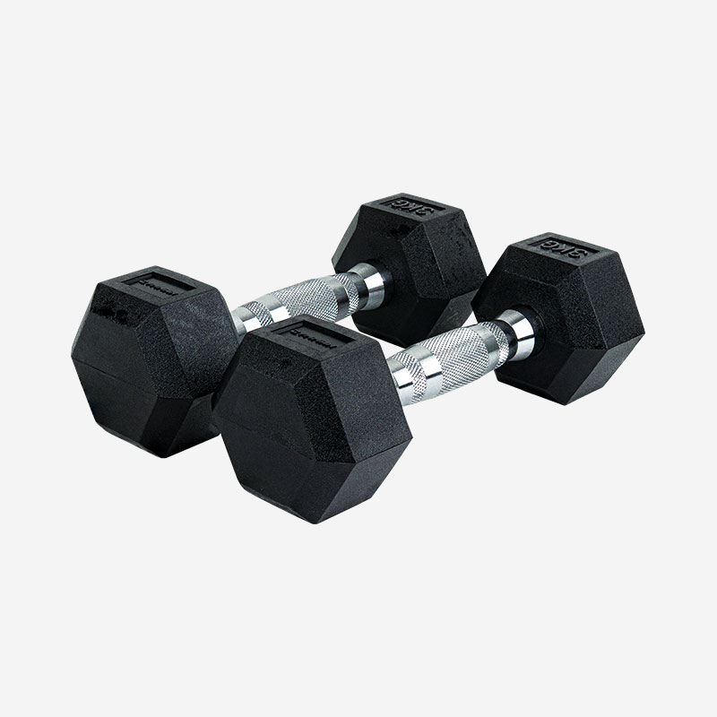 짐맨 PEV 육각 덤벨 냄새없는 아령 3kg, 2개 - 상세 이미지 2