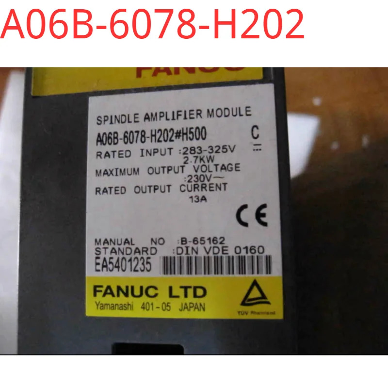 A06B-6078-H202 리퍼 리퍼를 거쳐상태OK 서보 드라이브