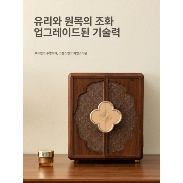 프리미엄 주얼리 보관함 악세사리 반지 목걸이 팔찌 케이스 북미 북미 - 상세 이미지 5