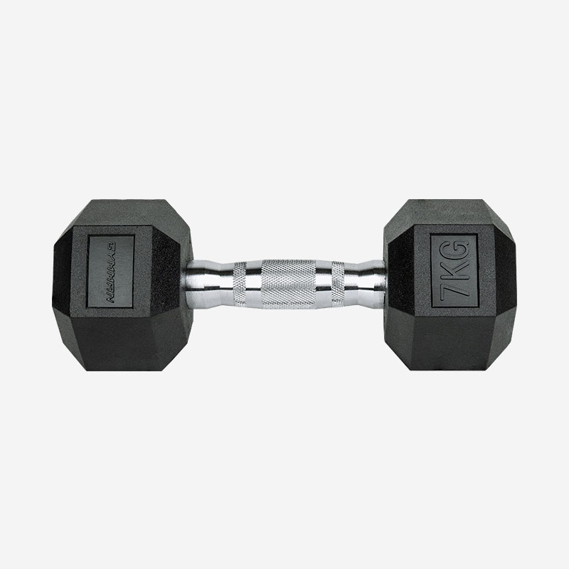 짐맨 PEV 육각 덤벨 냄새없는 아령 7kg, 2개 - 상세 이미지 5