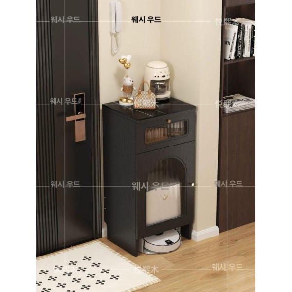 스마트 로봇청소기 보관함 거실 카페 수납함 가전 솔루션 서랍창홍 화이트 조립 서랍창홍 화이트 조립 - 상세 이미지 4