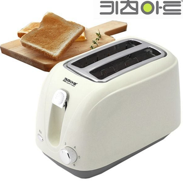 6단 전기 토스터 2구 토스트기 조절 식빵