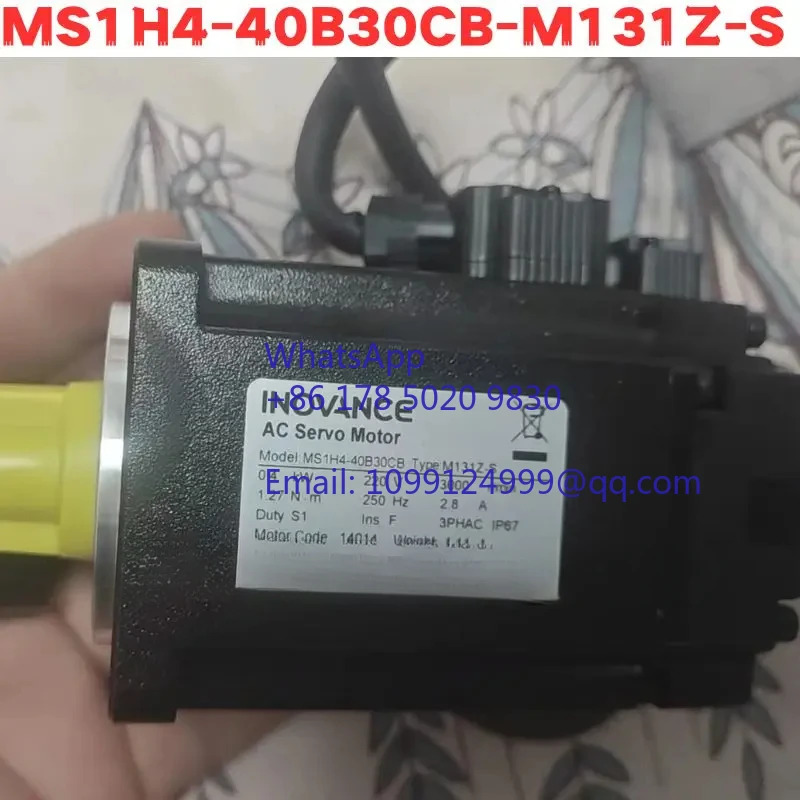 리퍼 서보모터 MS1H4-40B30CB-M131Z-S 정상 기능 완료