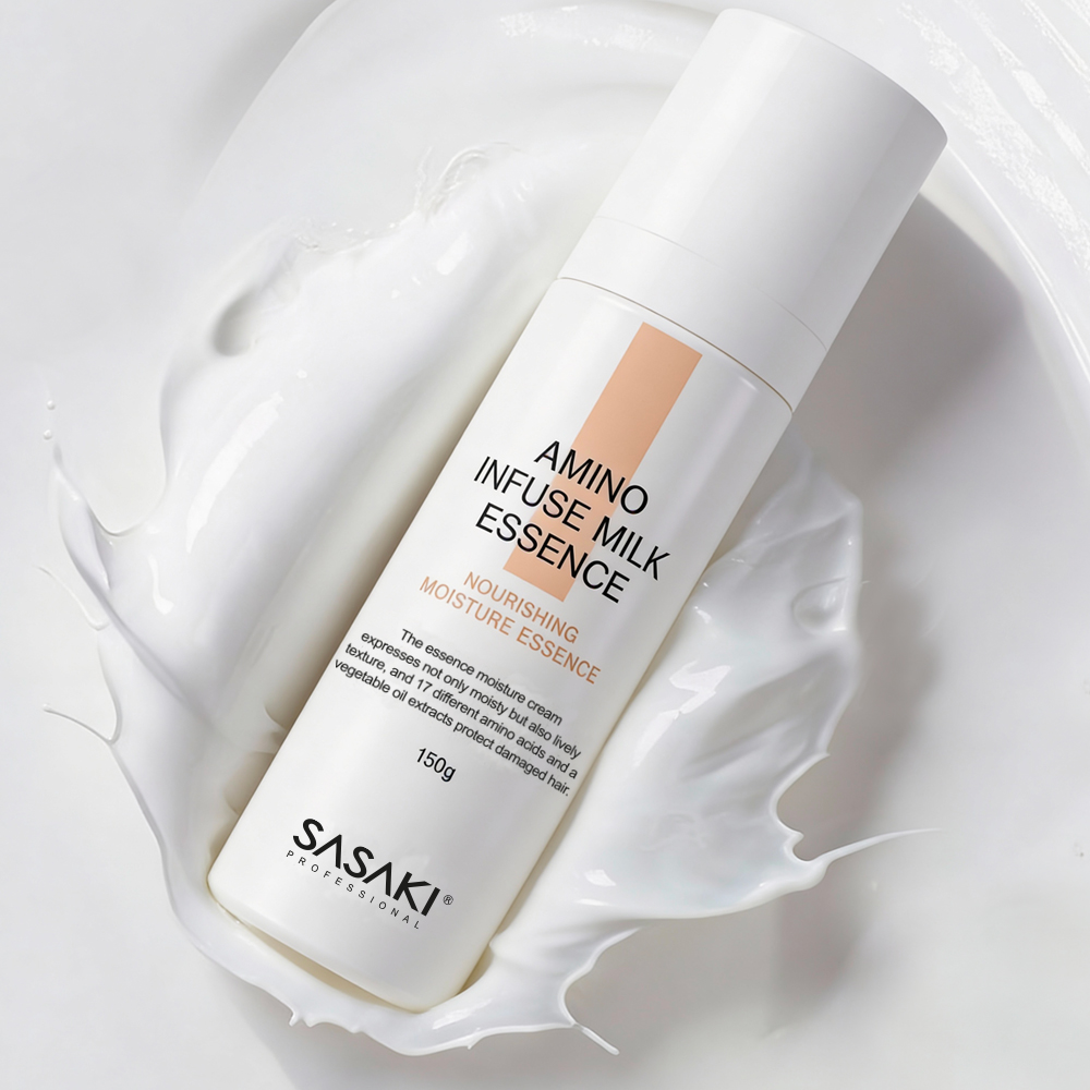 사사키 아미노 인퓨즈 밀크 단백질 에센스 미용실 150ml - 상품 이미지