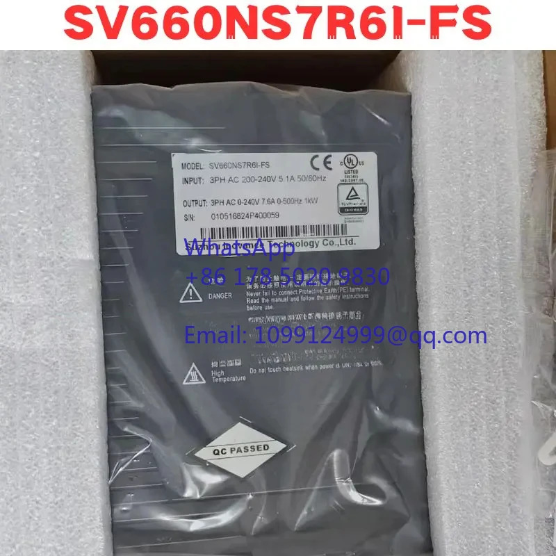서보 드라이버 SV660NS7R6I-FS 원본
