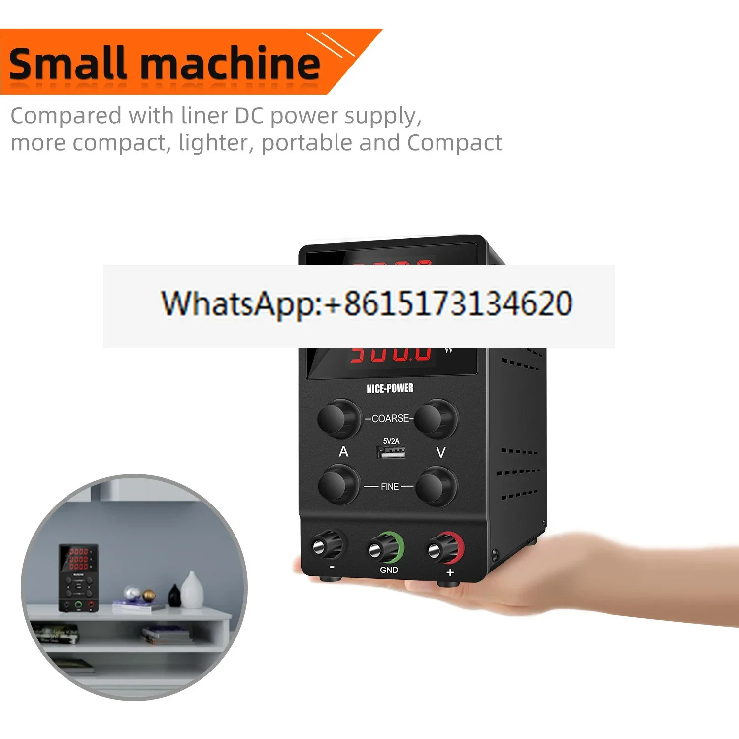 SPS605 DC 전원공급장치 조정 가능스위칭 전원 USB 인터페이스 3 세트 4 개 디지털 디스플레이 60V 5A 신