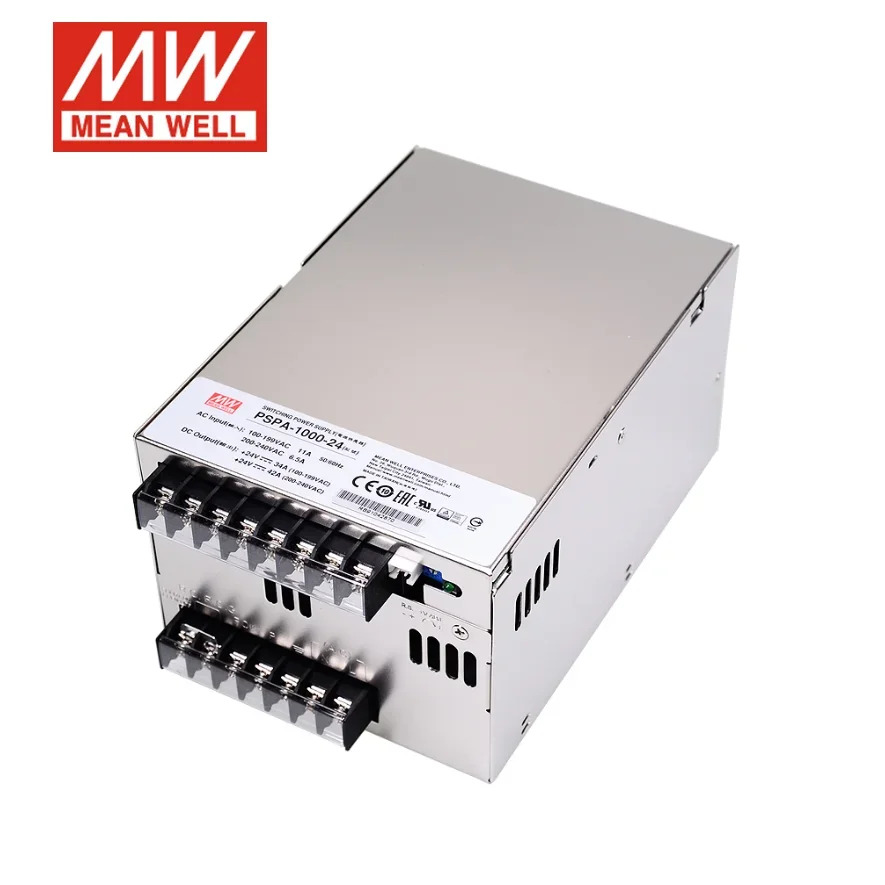 MEAN WELL PSPA-1000 PSPA-1000-15 1000W 15V 64A에는 PFC 병렬 기능이 있습니다.