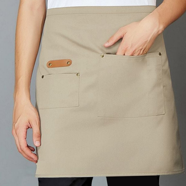 웨이스트 허리 앞치마 바리스타 주방 앞치마 포켓 다용도 공방 요리