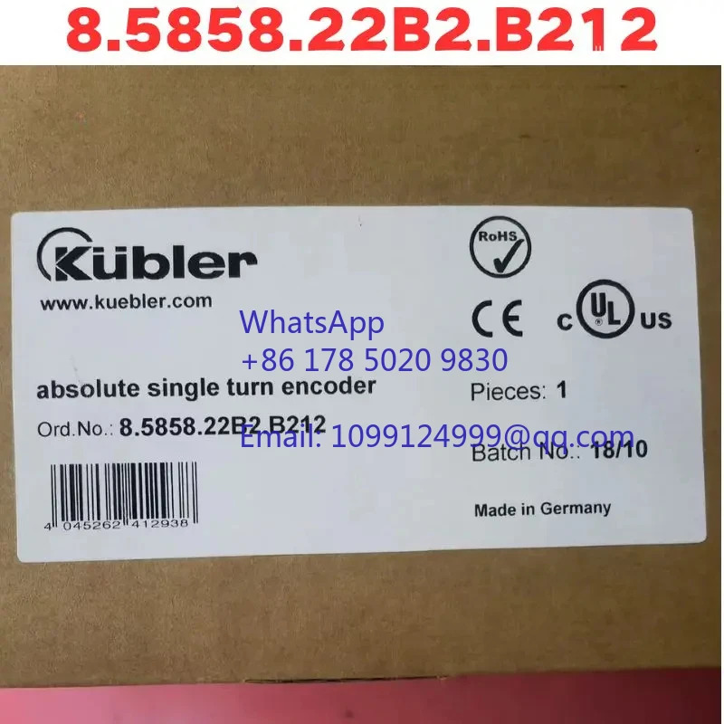 인코더 8.5858.22B2.B212 원본