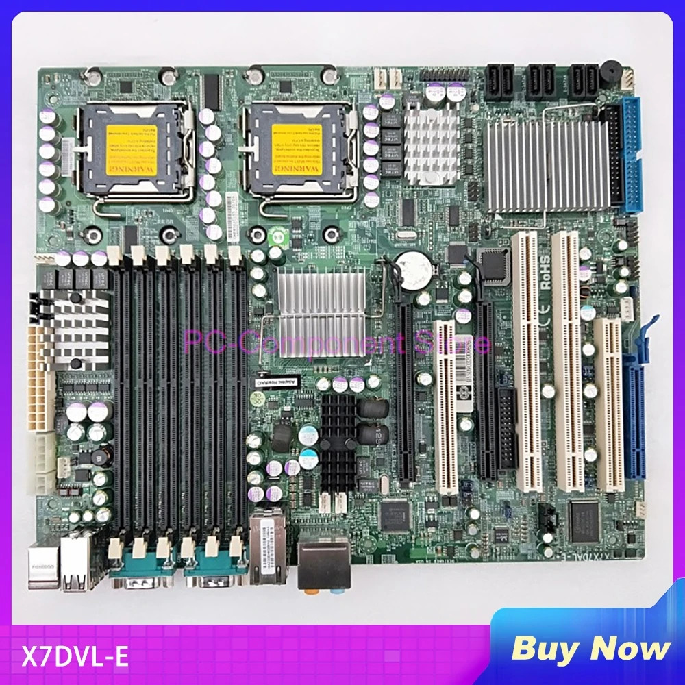 SuperMicro 서버 마더보드 LGA771X7DVL-E E54 시리즈 Cpu 지원 전 리퍼