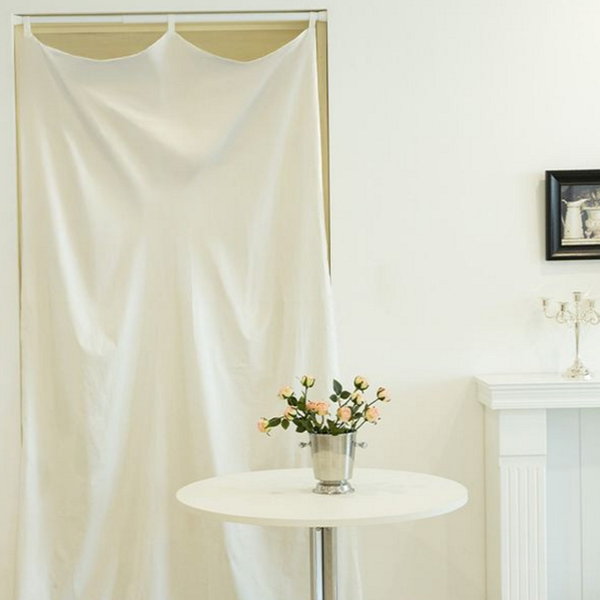 싱글 가림막 커튼 주방 현관 가림막 패브릭 창문 방문