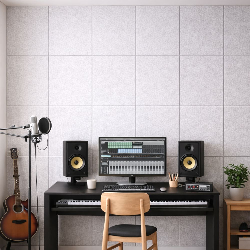 자석 방음재 현관문 소음방지 방음벽 흡음재 흡음판 12개