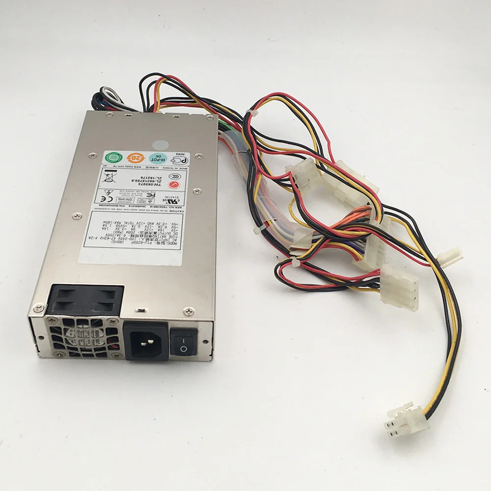 Zippy Emacs PC 전원공급장치 P1U-6200P 1U 20P 200W