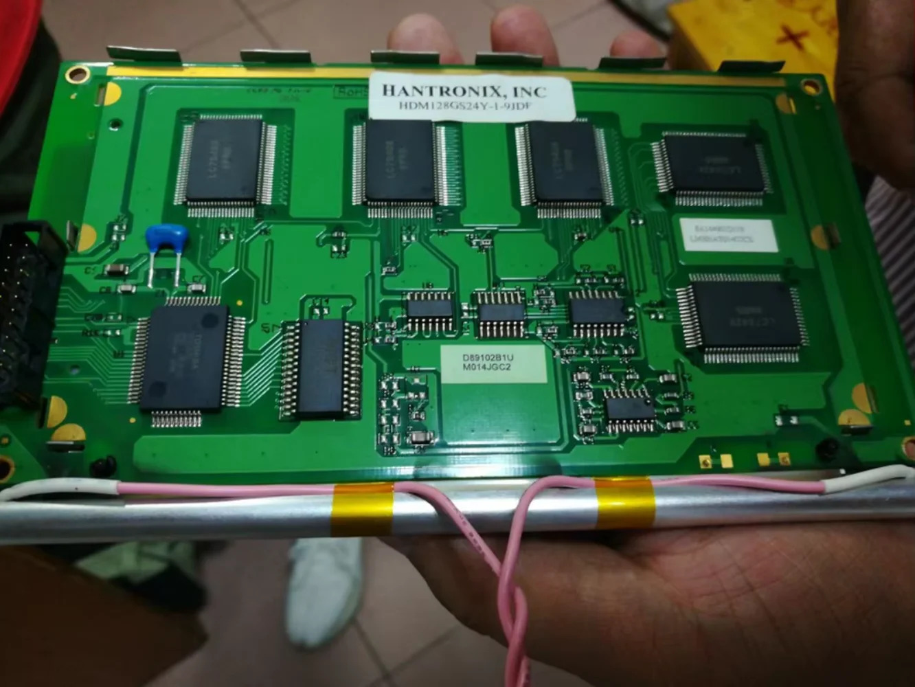 LCD 패널 HDM128GS24Y-1-9JDF