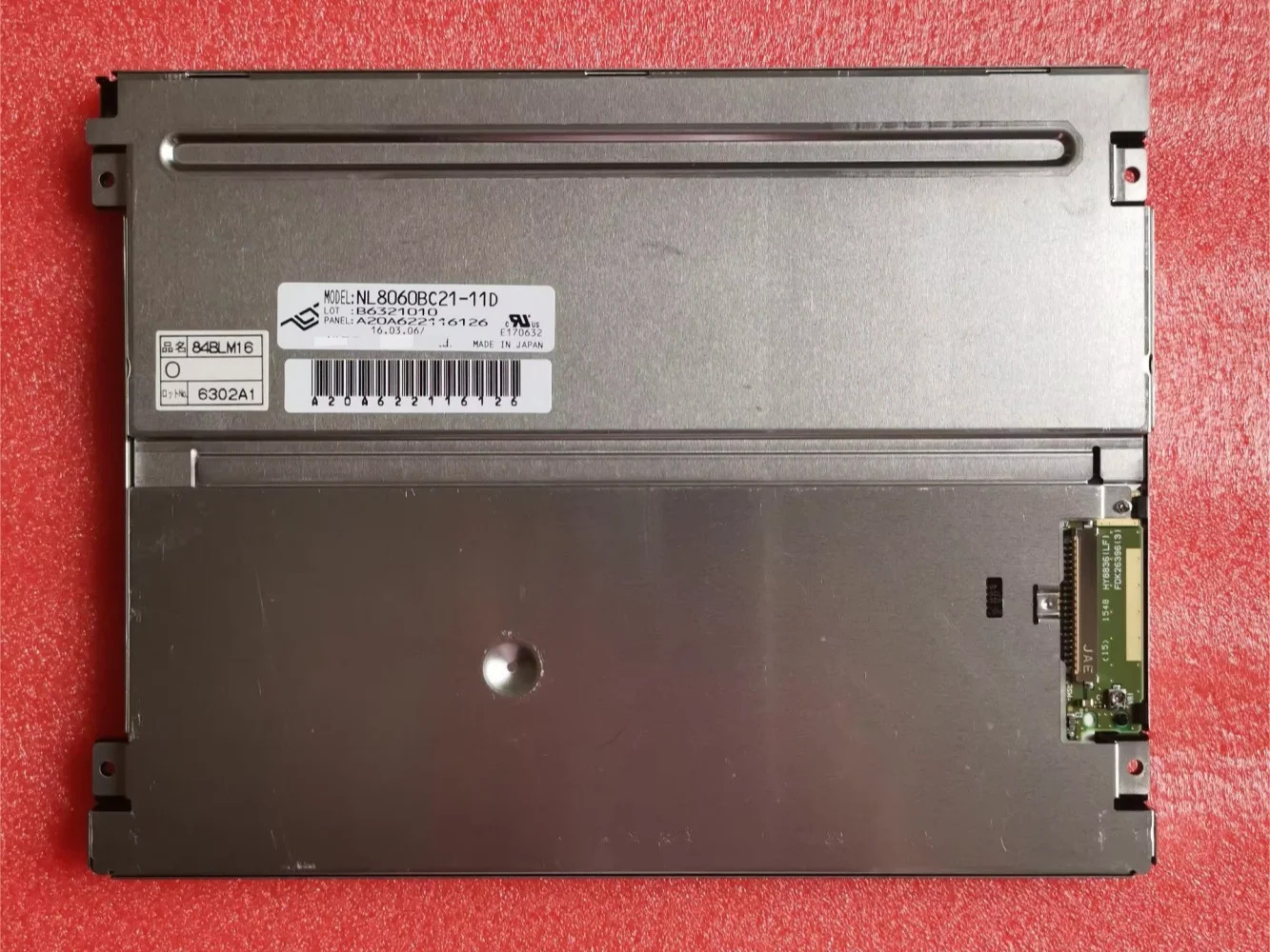 NL8060BC21-11D NL8060BC21 11D 8.4 인치 LCD 디스플레이 스크린 패널 800x600