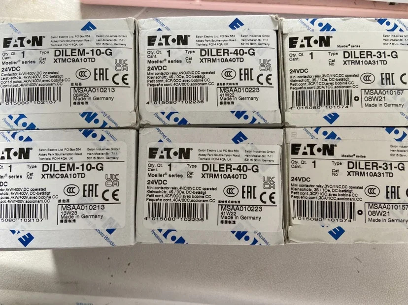 오리지널 Eaton DILER-31-G 24VDV 접촉기