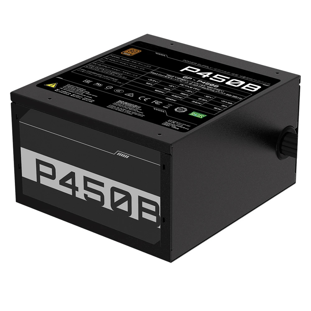 기가 바이트호환 액티브 PFC 전원공급장치 P450B 450W 12V 60-50Hz