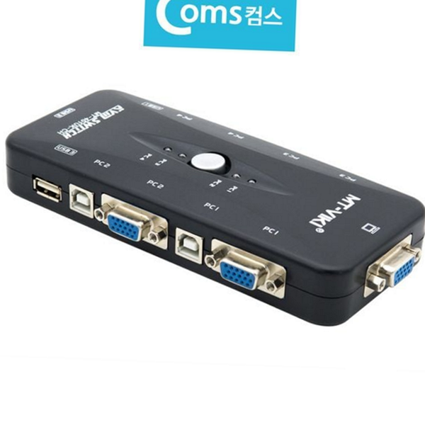 키보드 4 대 1 kvm 스위치 분배기 4 포트 kvm - 상품 이미지