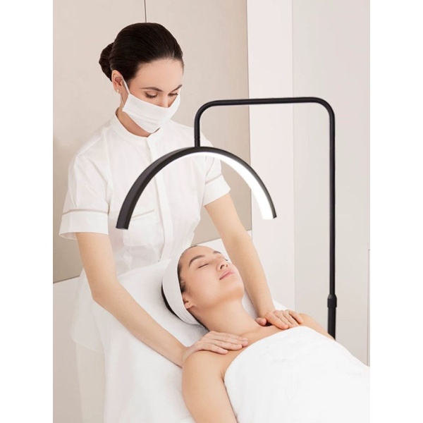 전문가용 피부샵 스탠드 조명 화이트 타투 미용 눈보호 플로어 백색 12W 화이트-화이트-12W - 상품 이미지