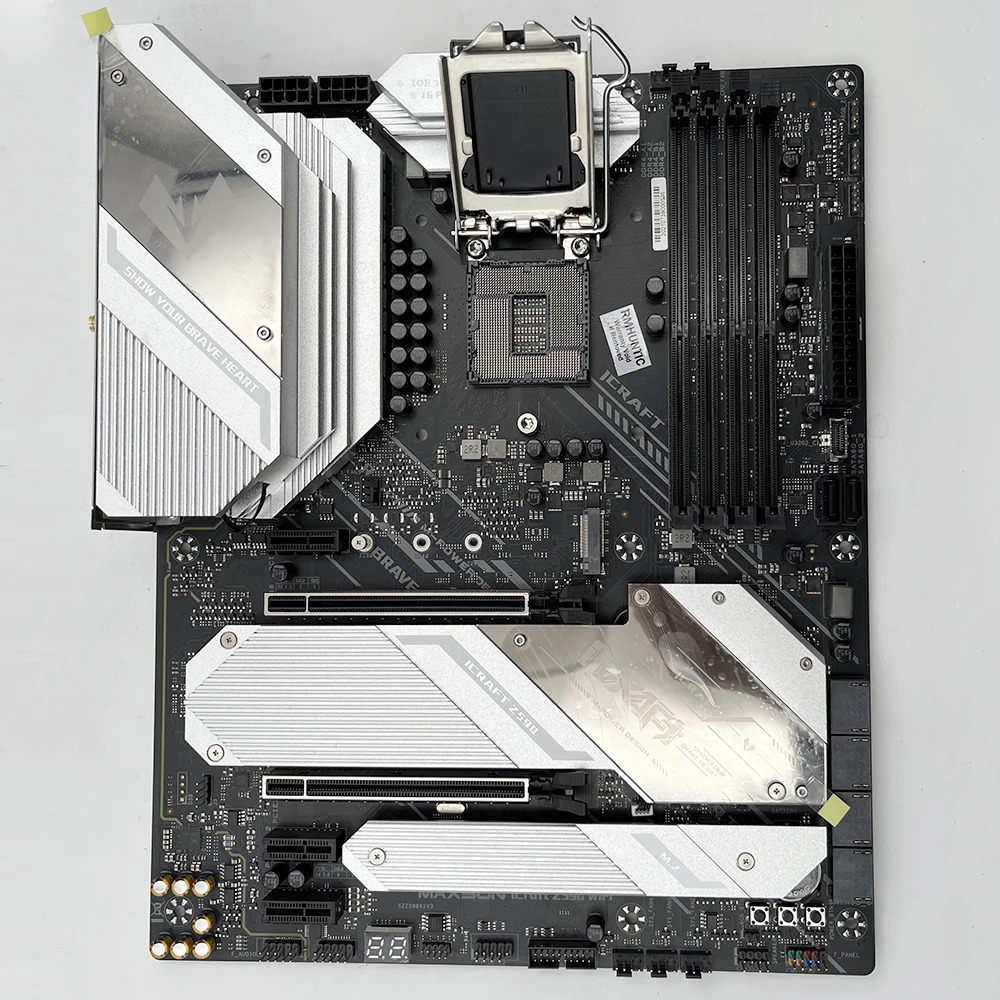 MS-iCraft Z590 WIFI MAXSUN 데스크탑 컴퓨터 마더보드 지원 10/대 코어 LGA1200
