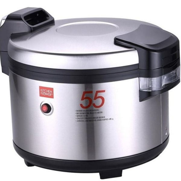 스테인리스 대용량 전기 밥솥 보온 업소용 전기 밥솥 55인분 식당용