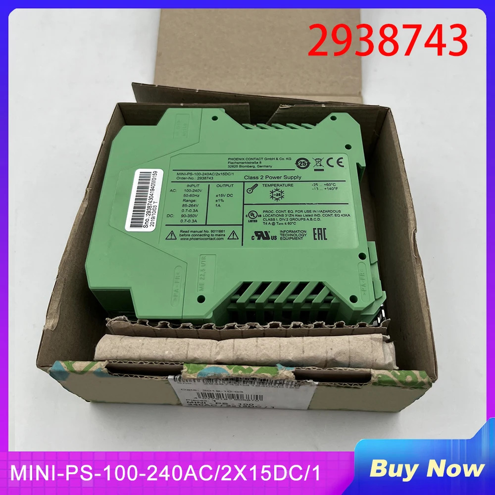 Phoenix 전원공급장치 MINI-PS-100-240AC/2X15DC/12938743