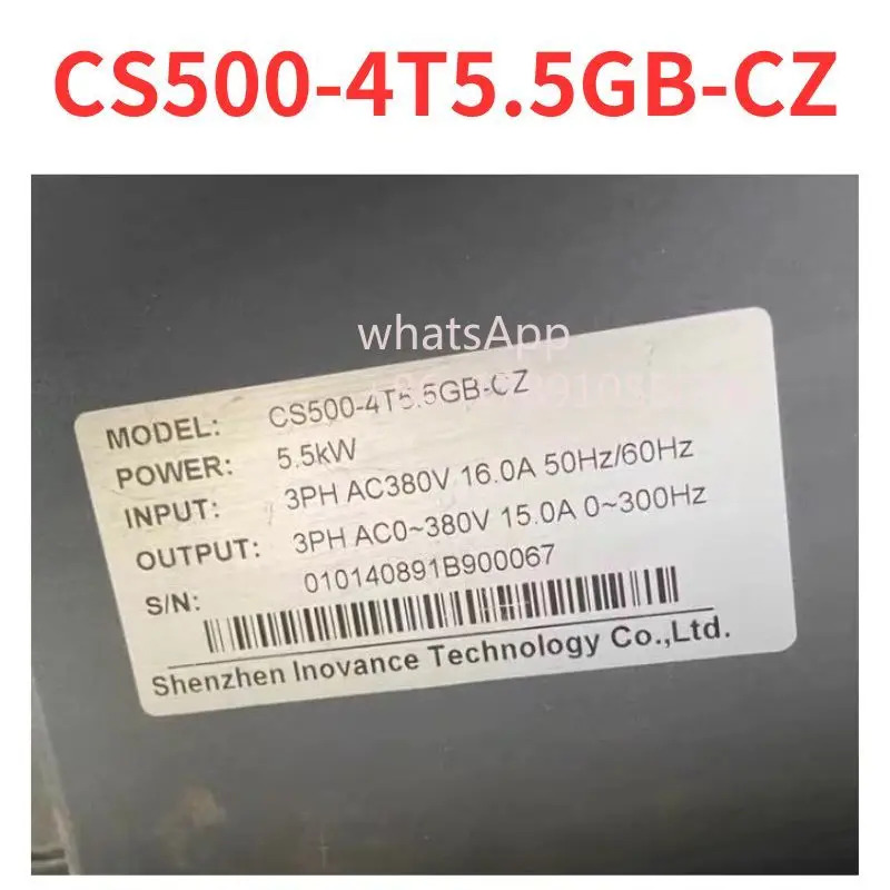 CS500-4T5.5GB-CZ 주파수 변환기 리퍼 완료