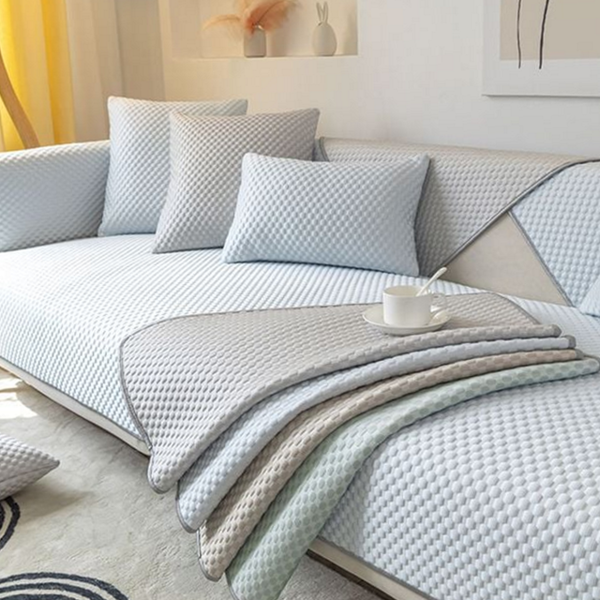 여름 냉감 소파 패드 카우치 쿨링 소파 커버 2인용 깔개