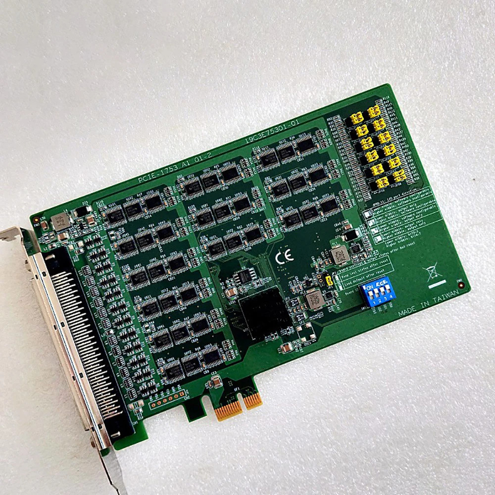 어드밴텍96채널 데이터 캡처 카드 디지털 수량 I/0 PCIE-1753 A1 01-2