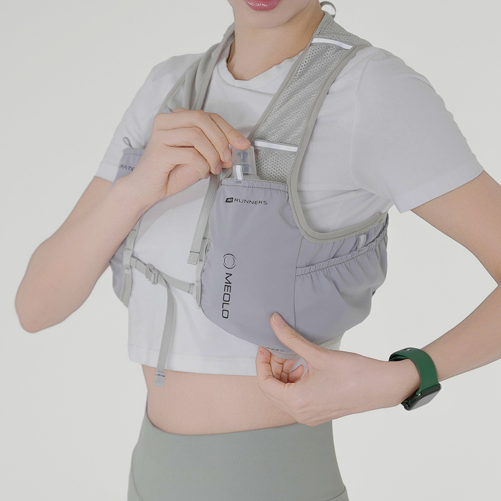 미올로 러닝조끼 트레일 베스트 런닝 등산 조깅 마라톤 초경량 가방 백팩 이미지 6