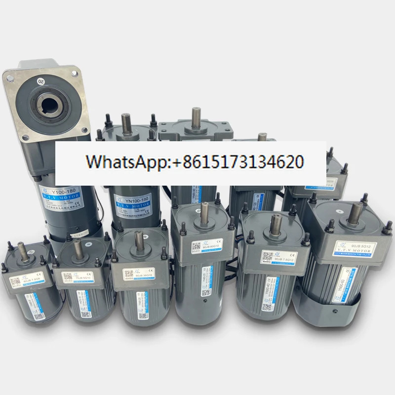 220V 속도조절 기어 모터 60JB10G8 60JB12.5G8 60JB15G8 YN60-6