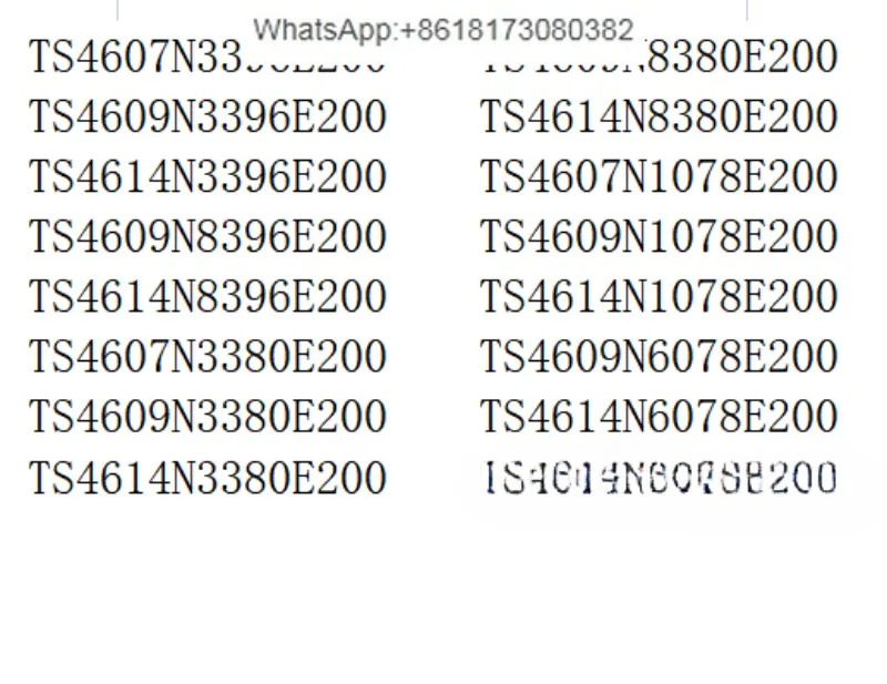 모터 TS4614N3380E200 TS4614N3396E200 4609N3396E200