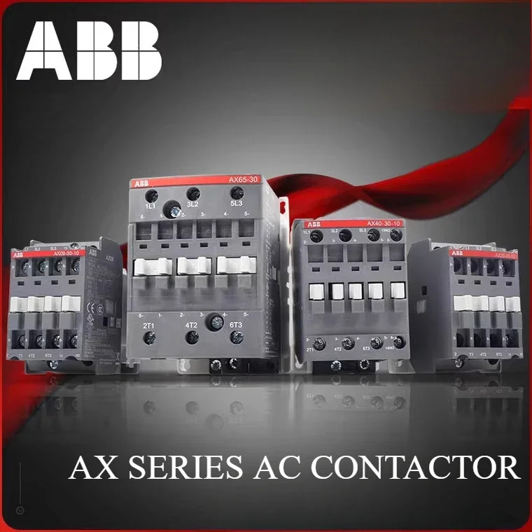 ABB AX 시리즈 AC 접촉기 3상 AX09-30-10 AX09-30-01 AX12-30-10 AX12-30-01 AX25-30-10 AX95-30-11 AX300-30-11