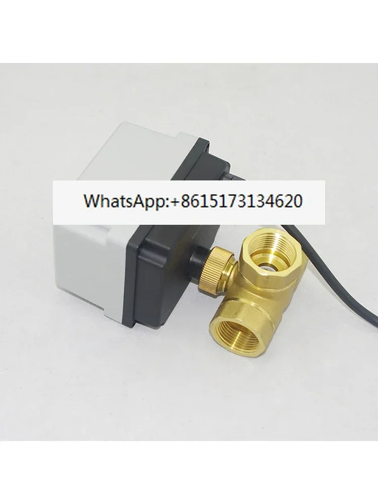 220V 2-3방향 24V 전기 볼 밸브 4점 6점 1인치 2인치 DN15 20 25 3선 2제어
