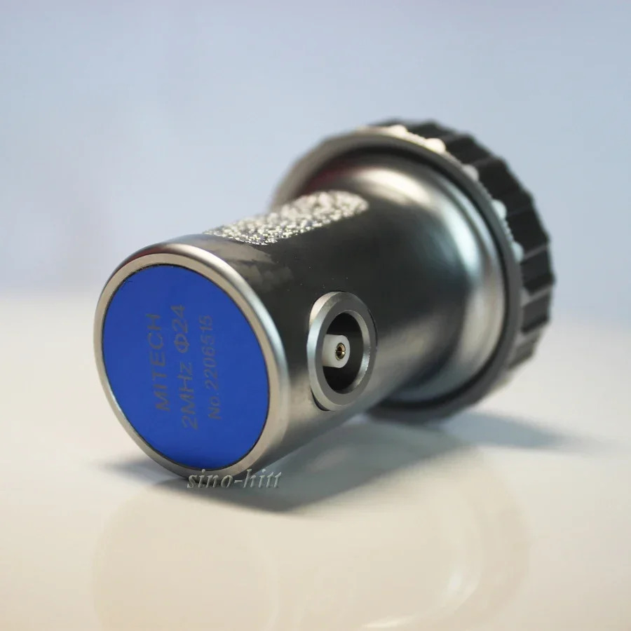Mitech 초음파 결함 검출기 테스터단일 요소 변환기 직선 빔 프로브 2MHz 24mm