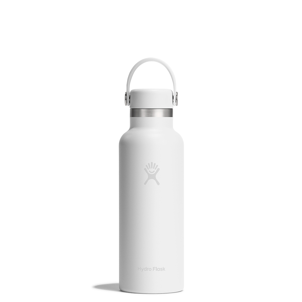 하이드로 플라스크 18온즈 532ml 스탠다드 플렉스캡 텀블러 화이트 뉴 - 상품 이미지