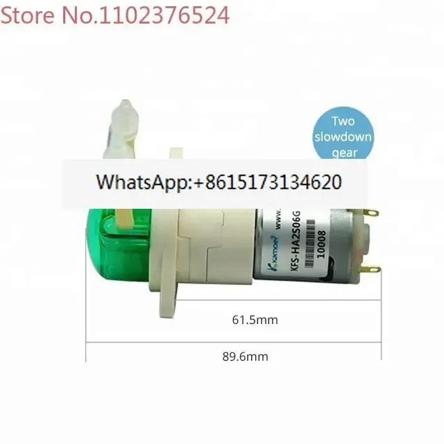 Kamoer 12v KFS DC 브러시 모터 계량 펌프 부틸 아세테이트 전송 마이크로 플레이트 와셔 셀프 프라이밍
