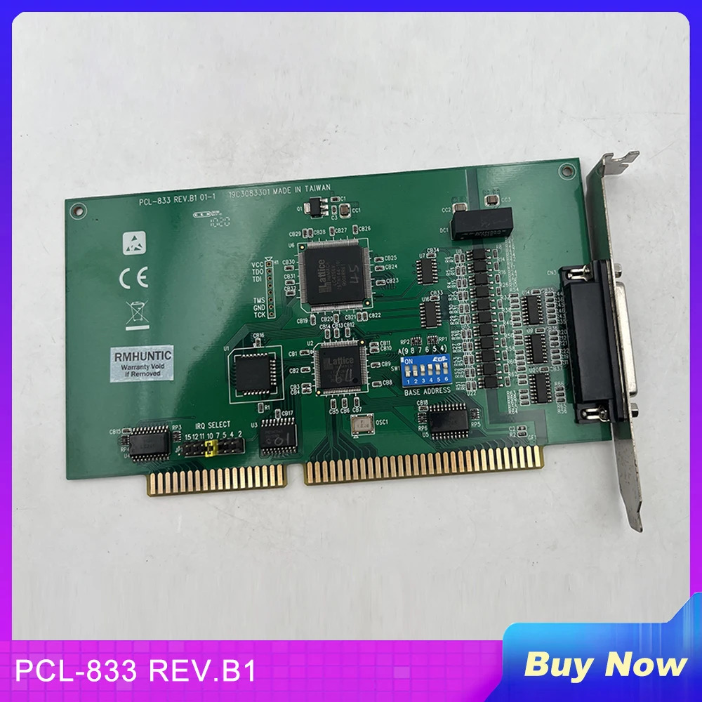 어드밴텍 PCL-833 Rev.B1 01-13축 직교 인코더 카운터 카드