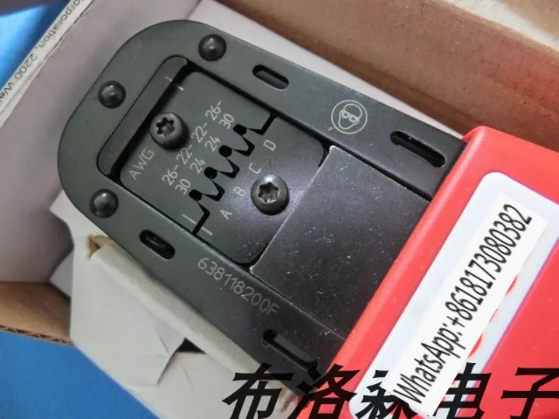 수동 와이어 압착 펜치 63811-8200 KK 시리즈 2.54MM 터미널 22-30AWG 638118200